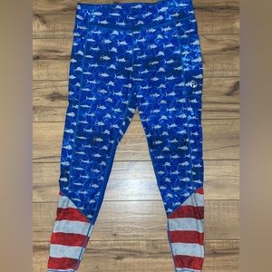 Pelagic American Swordfish Leggings